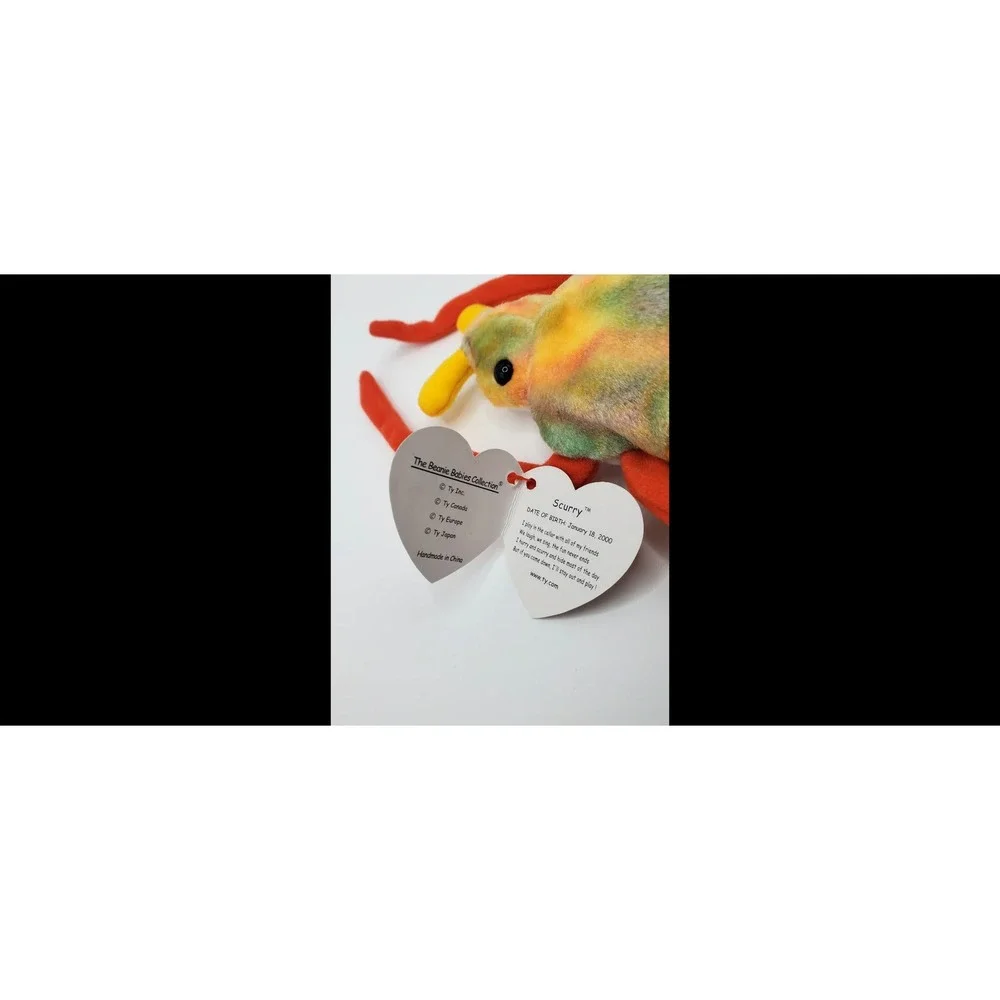 Scurry and Strut the Rooster Beanie Babies